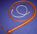 5ft Saddle Tan 8 plait Classic American Bullwhip A